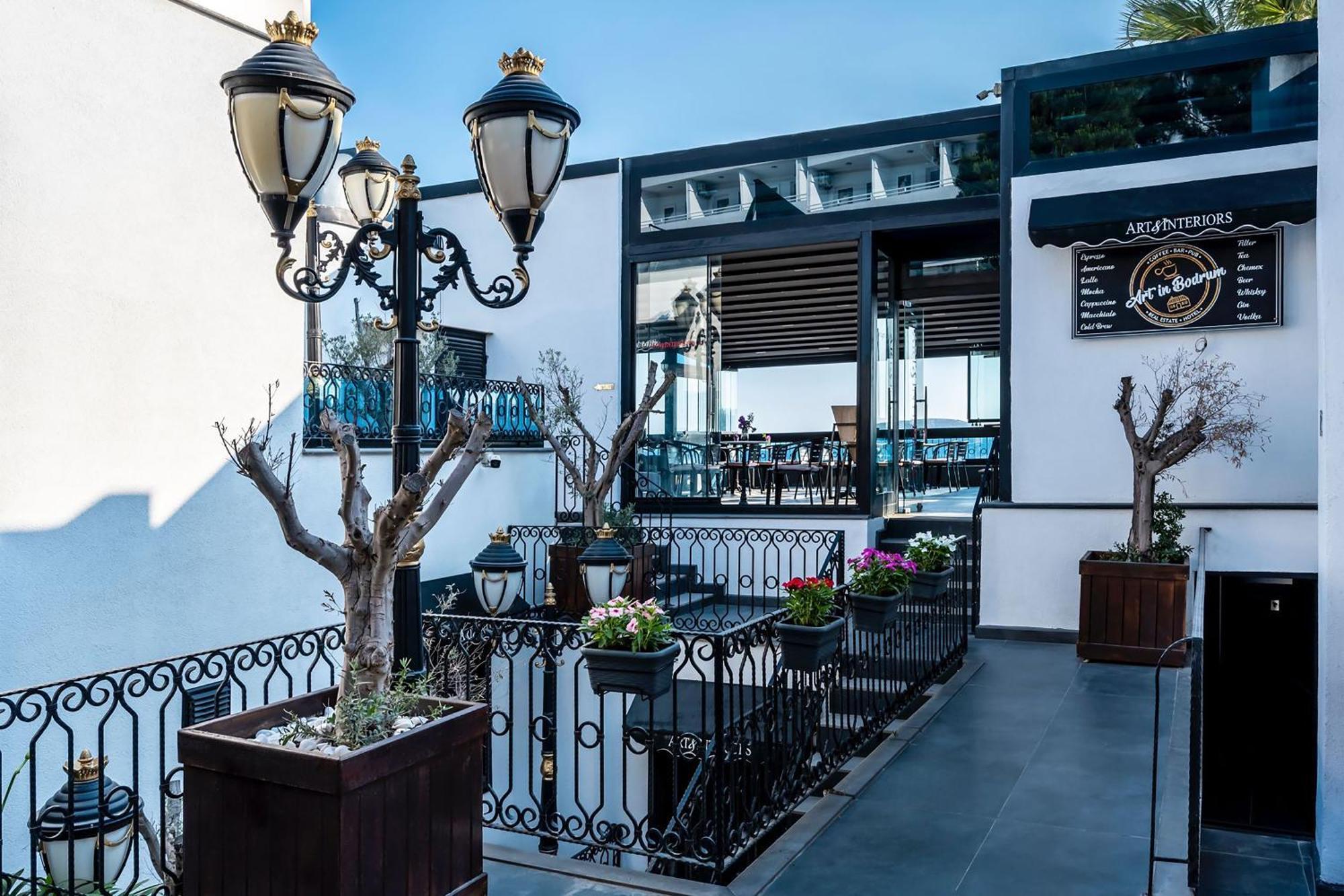 Art & Interiors Otel Gümbet Dış mekan fotoğraf