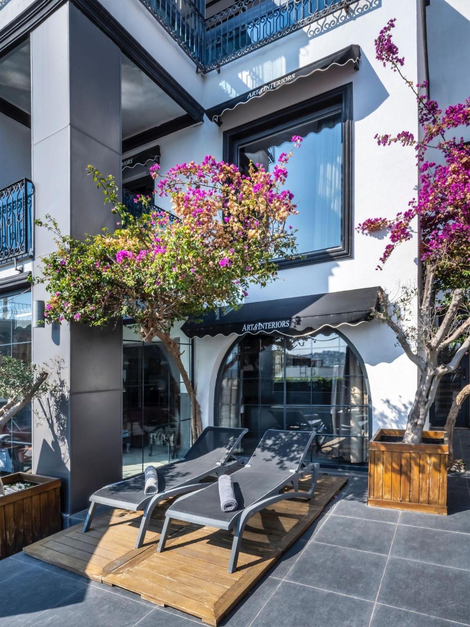 Art & Interiors Otel Gümbet Dış mekan fotoğraf
